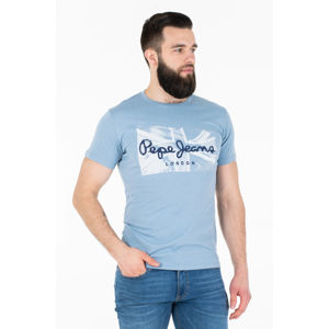 Pepe Jeans pánské modré tričko Dacey - XL (564)
